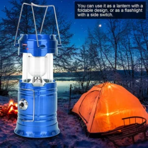 Solar Camping Light – USB Rechargeable Lantern