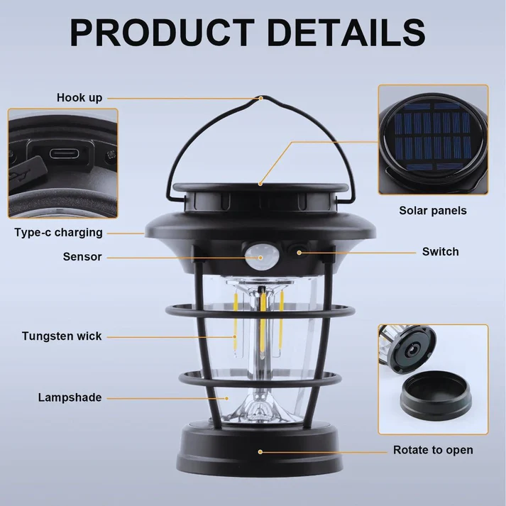 Solar Horse Lantern Light - Image 3