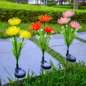 Solar Flower Garden Lights(Pack of 2)